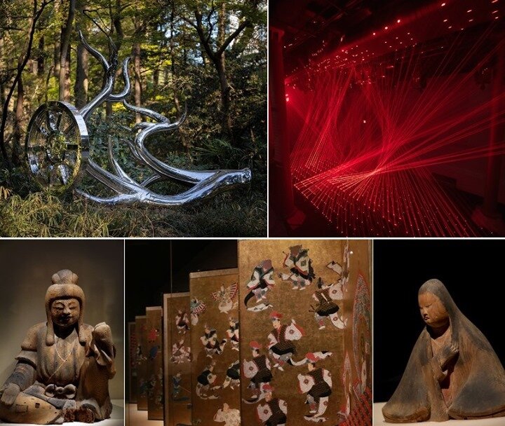 Japanese artists have created two new site-specific works inspired by Shinto beliefs and practices. Shinto (or &quot;the way of the gods&quot;) is Japan&rsquo;s indigenous religion; it honors natural and ancestral spirits, and has influenced the desi