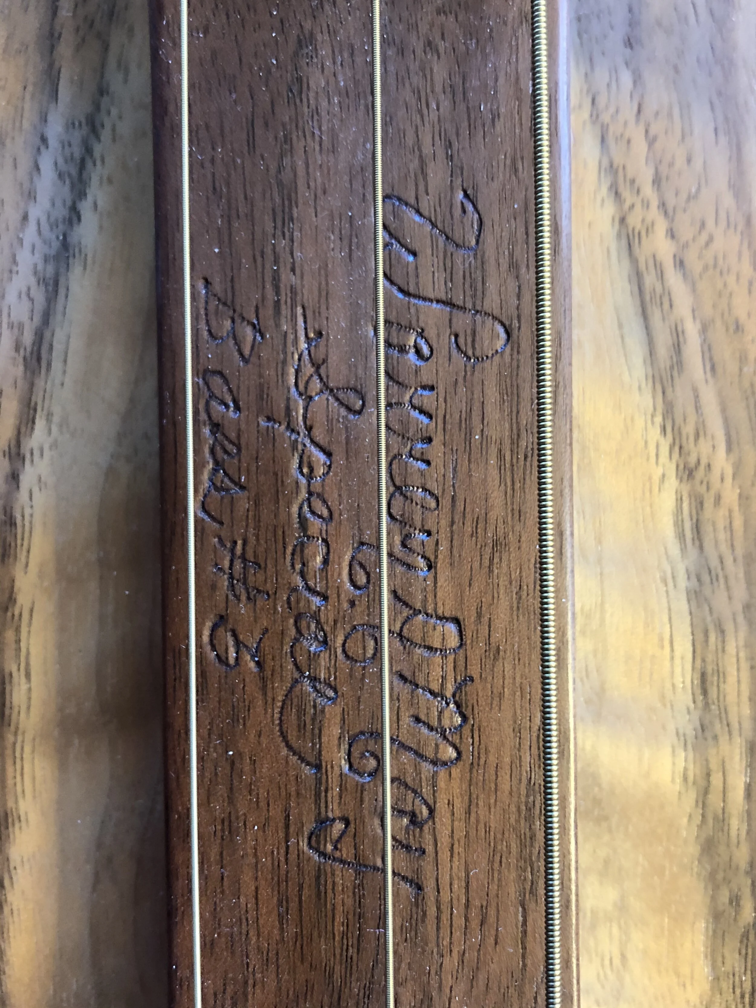 Warren May Bass Mountain Dulcimer for sale — The Grand Old Dulcimer Club