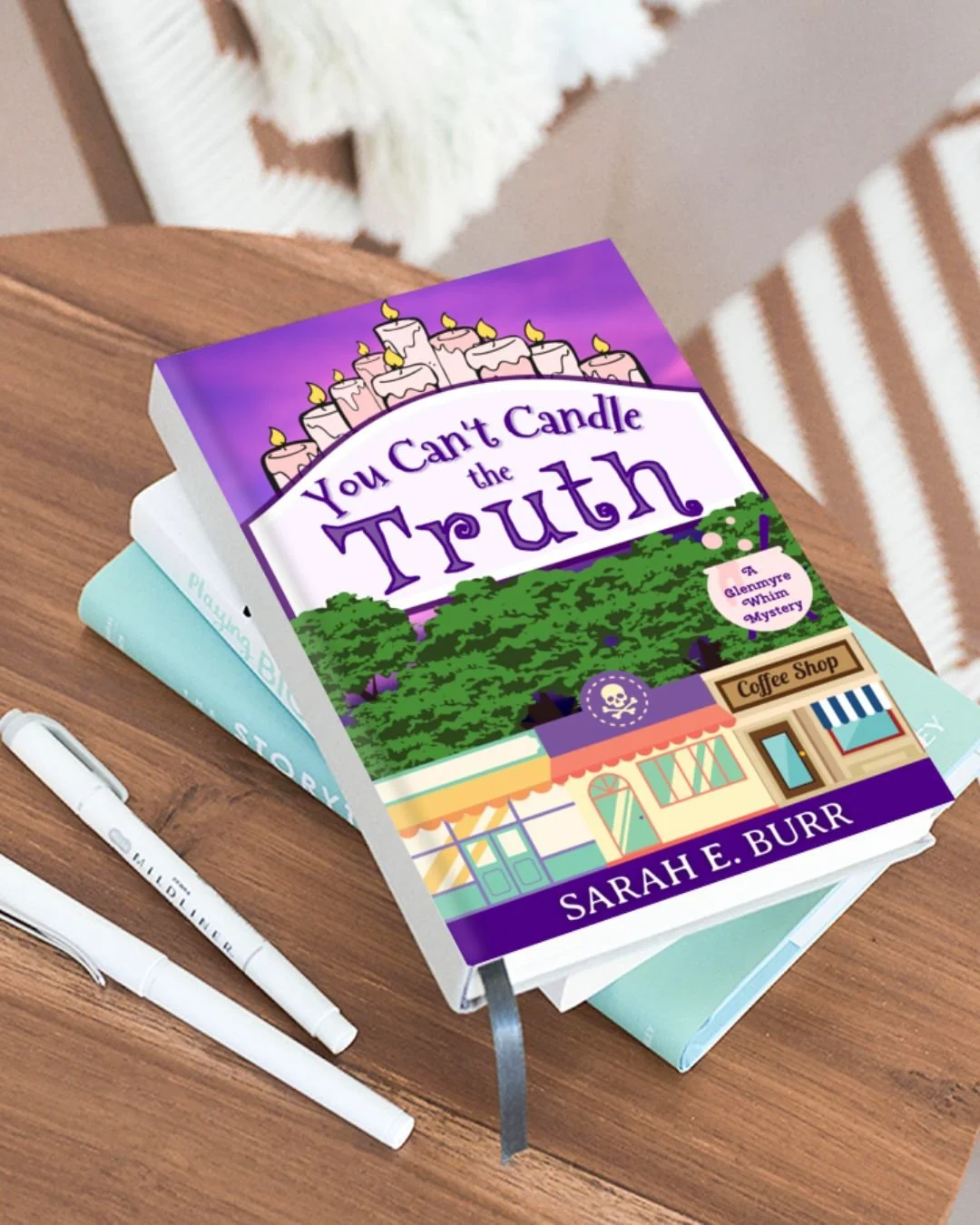 Candles, coffee shops, and a dash of mystery. 

Ever wondered what secrets flicker in small-town shadows? Meet You Can&rsquo;t Candle the Truth&mdash;a cozy read made for curling up with your favorite glow.

Are you team candle while reading? Let me 