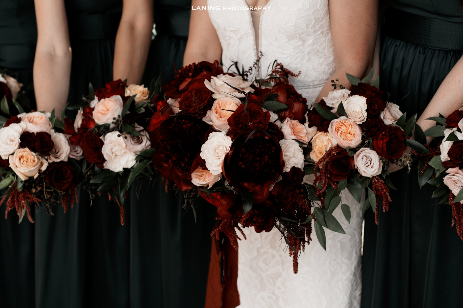 Embrace Vintage Noir with our Moody Burgundy & Black Wedding Color Col –  Ling's Moment