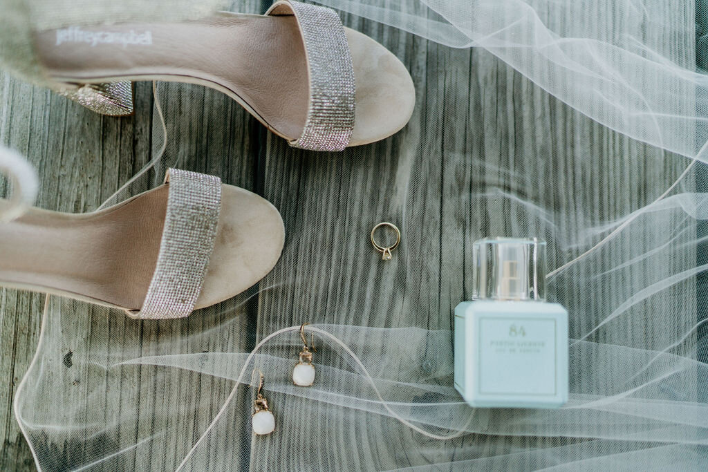 Ranch-Style Micro Wedding bridal details