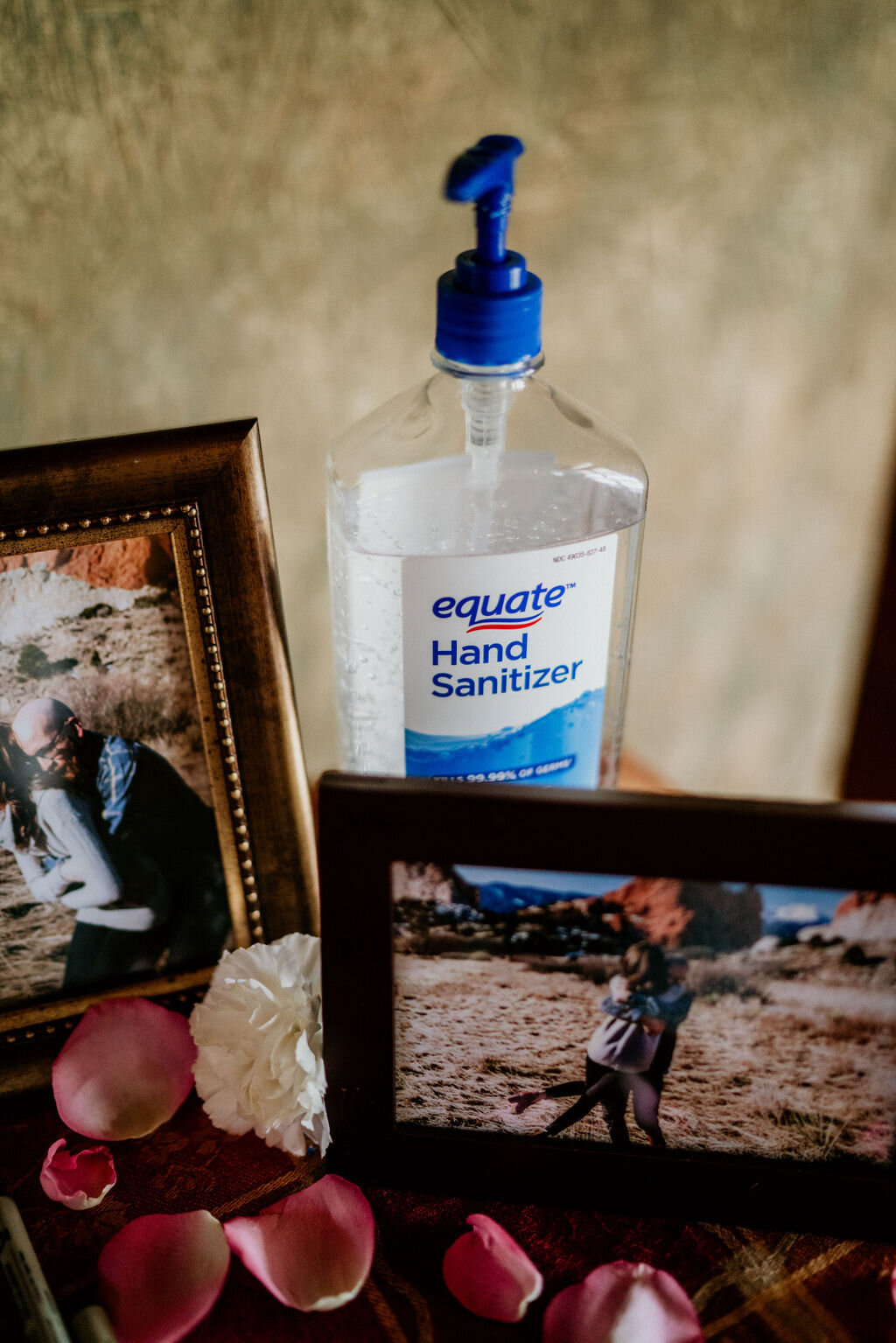 Ranch-Style Micro Wedding Hand Sanitizer