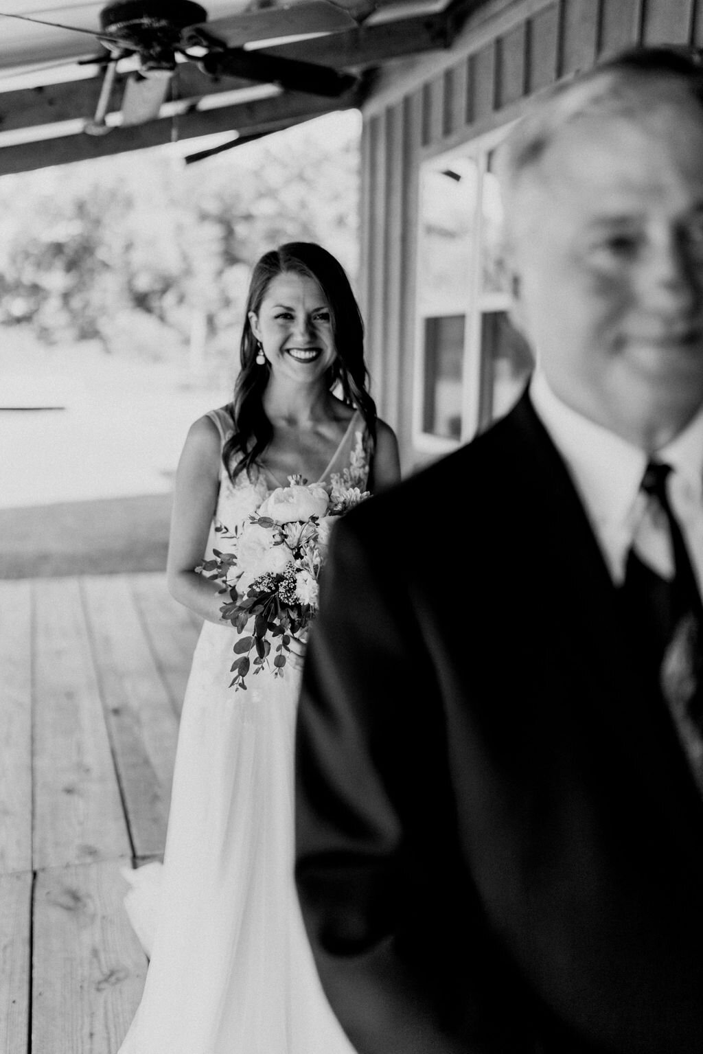 Ranch-Style Micro Wedding Dress reveal with Dad