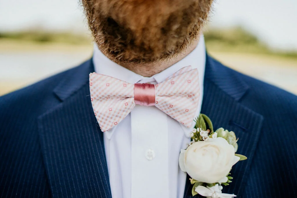 Ranch-Style Micro Wedding Bow-Tie
