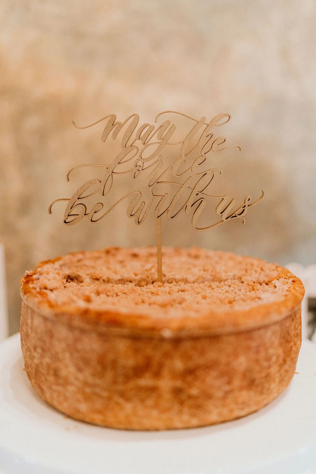 Ranch-Style Micro Wedding Cake