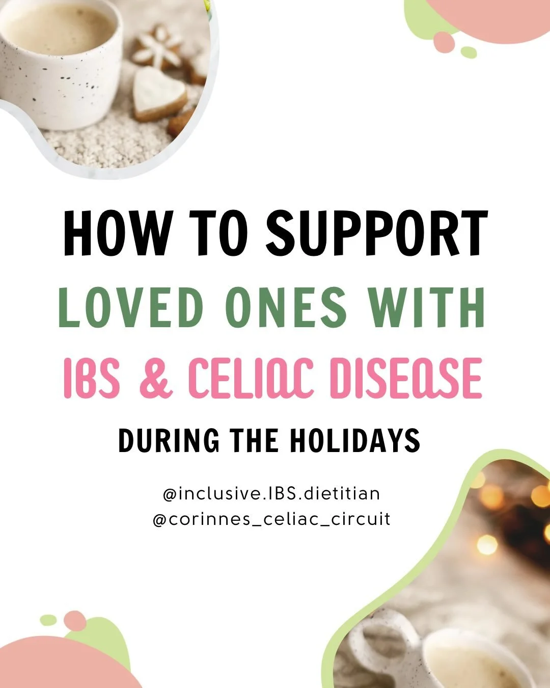 If you&rsquo;re hosting this holiday season, listen up! 👂🏽

😓 Every year, I hear from people with IBS and celiac disease who love the holidays but feel anxious walking into someone else&rsquo;s home. 

😰 There&rsquo;s the worry of symptoms, the w