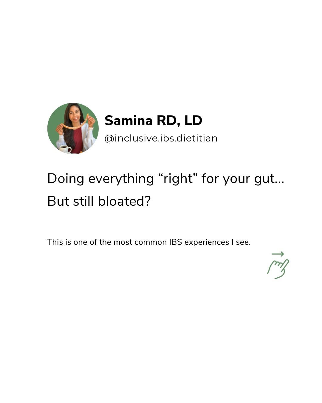 So many people with IBS come to me saying the same thing: &ldquo;I&rsquo;m doing everything right&hellip; so why do I still feel bloated?&rdquo; 🤦🏽&zwj;♀️

🎙️ That question is exactly why I chose to go on this podcast.

👀 I see how often gut heal