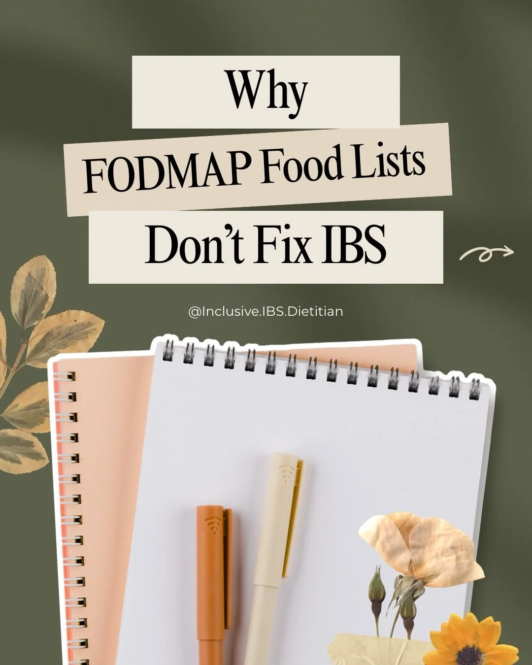 😬 Are you terrified to eat with IBS?

So was my last IBS Food Freedom client!

🤦🏽&zwj;♀️ Her GI doctor diagnosed her with IBS and handed her a Low FODMAP &ldquo;avoid&rdquo; list. 

That was it. 

❌ No explanation of what to eat. 
❌ No guidance on