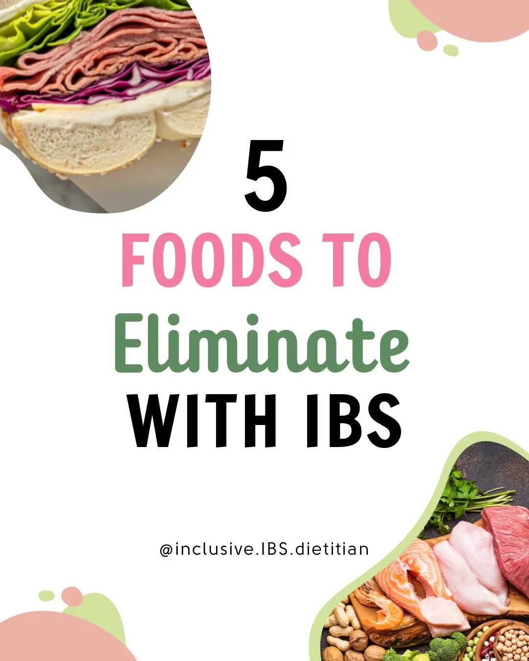 5 foods I&rsquo;d cut out immediately if you have IBS 👀

April Fools 😅

🙅🏽&zwj;♀️ I&rsquo;m not the dietitian who&rsquo;s going to tell you to start cutting out everything you eat 
In fact, most of the people I work with come to me already restri