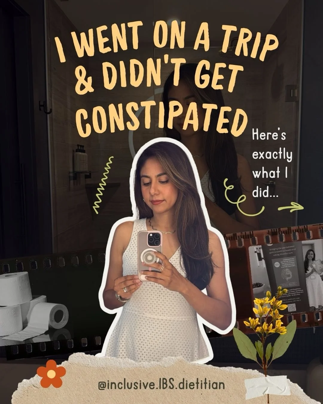 I used to think travel = automatic constipation. 💩
 Like it was just part of the deal&hellip; new place, new routine, and suddenly my gut forgets how to function 🙃

👠 But this trip to the Scrubs n Heels Leadership Summit felt different. 

I didn&r