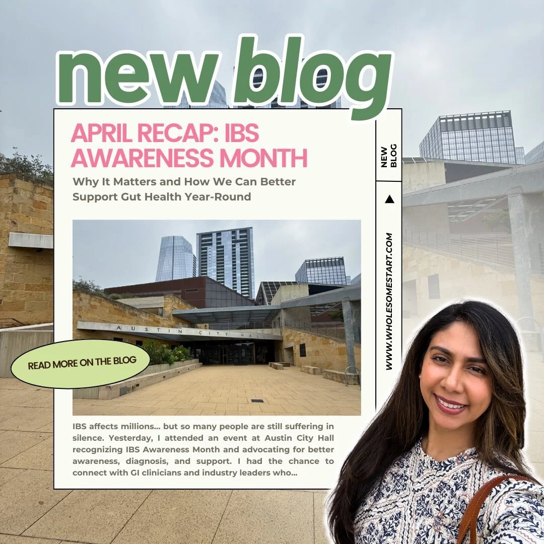 April recap: What I learned from a month packed with IBS awareness and advocacy 🫶🏽🫶🏽🫶🏽

This month I
👩🏽&zwj;⚖️ Celebrated the proclamation for World IBS Day to be recognized in Austin at Austin City Hall
💩 Connected with GI clinicians across