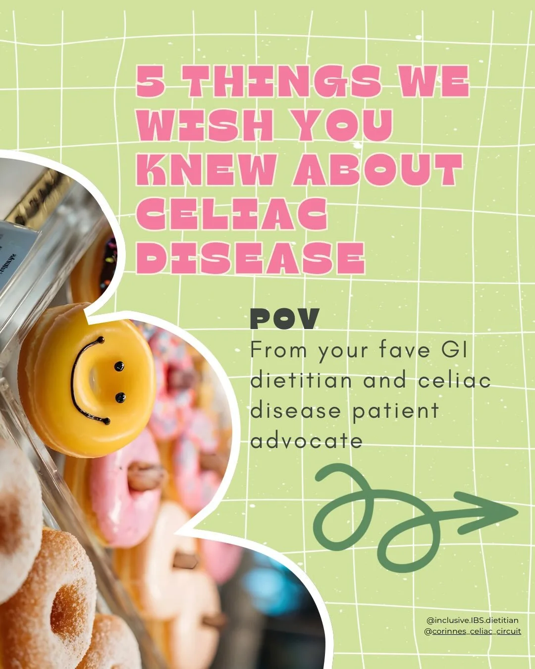 May is Celiac Disease Awareness Month, so we&rsquo;re saying this a little louder for the people in the back: 

📣 Celiac disease is NOT a &ldquo;just eat around it&rdquo; situation. 
❌ It&rsquo;s not a diet trend. It&rsquo;s not gluten-free for funs