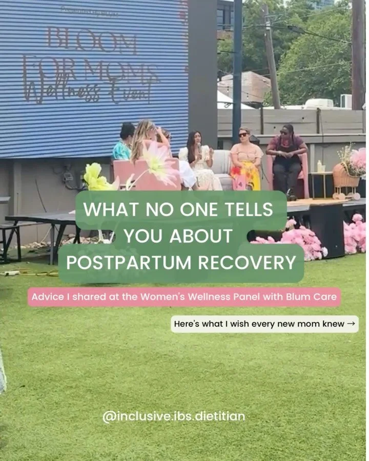 I had the honor of speaking at the Bloom Care launch event for an honest conversation on postpartum recovery 💚

And one thing kept coming up again and again:
🤰🏻 Postpartum moms are carrying SO much.

Healing
Feeding a baby 
Sleep deprivation
Hormo