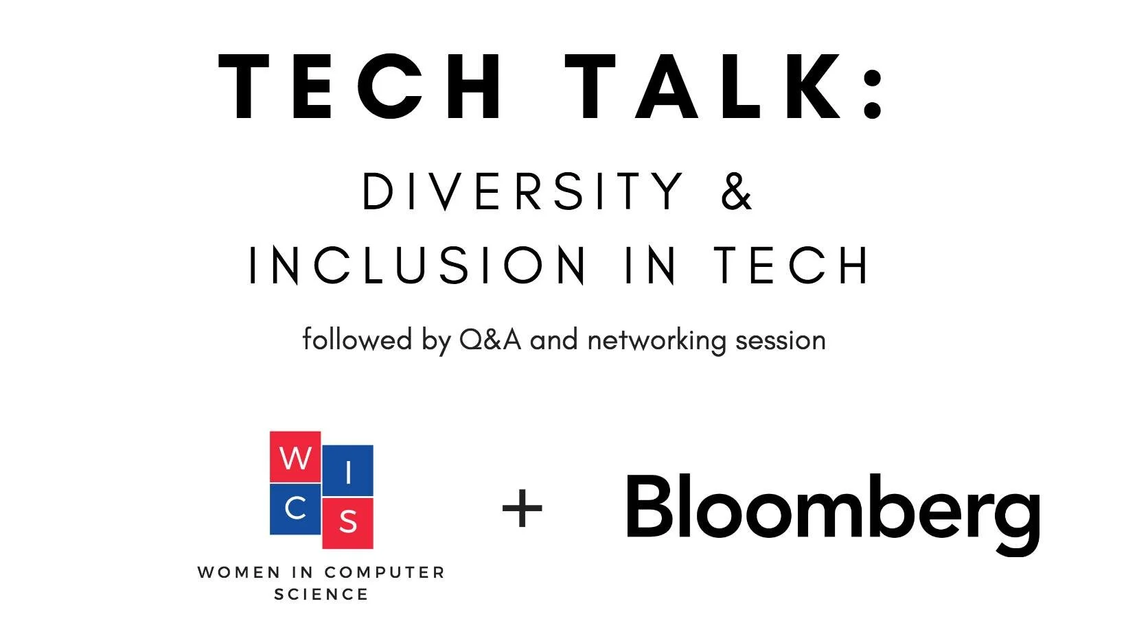 Facebook Graphic I made for Bloomberg’s Diversity Tech TalkMay, 2018