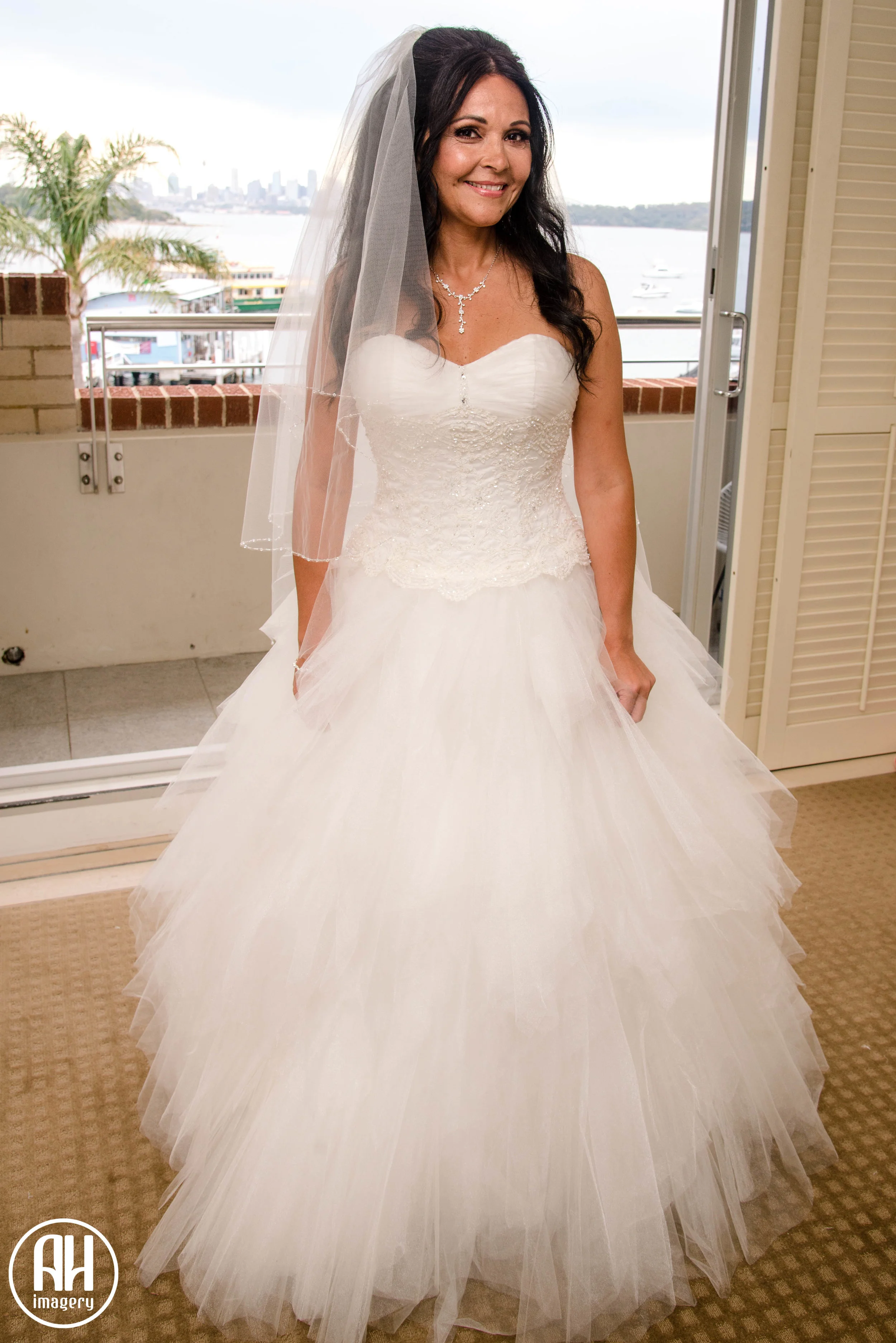 Bride before her Wedding at Watsons Bay