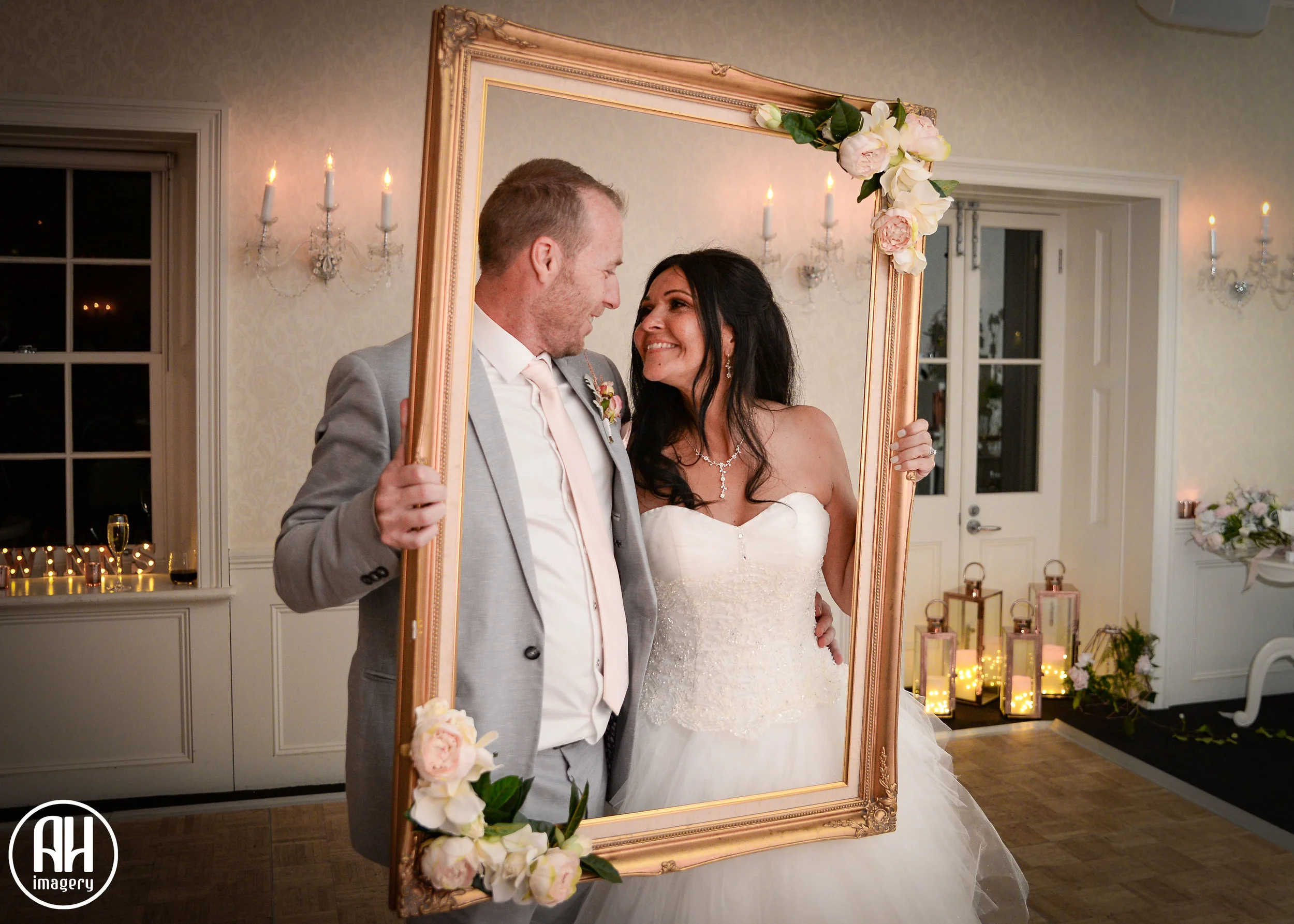 Bride and Groom Photo booth
