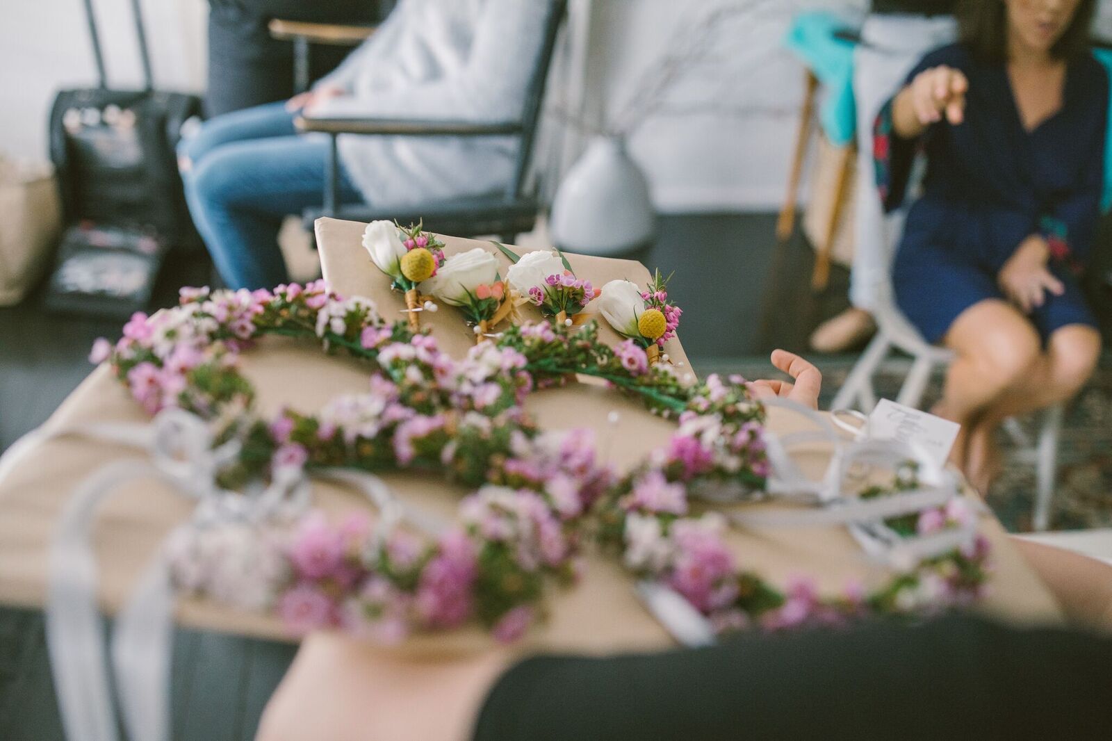 Bridesmaid Flower Crowns