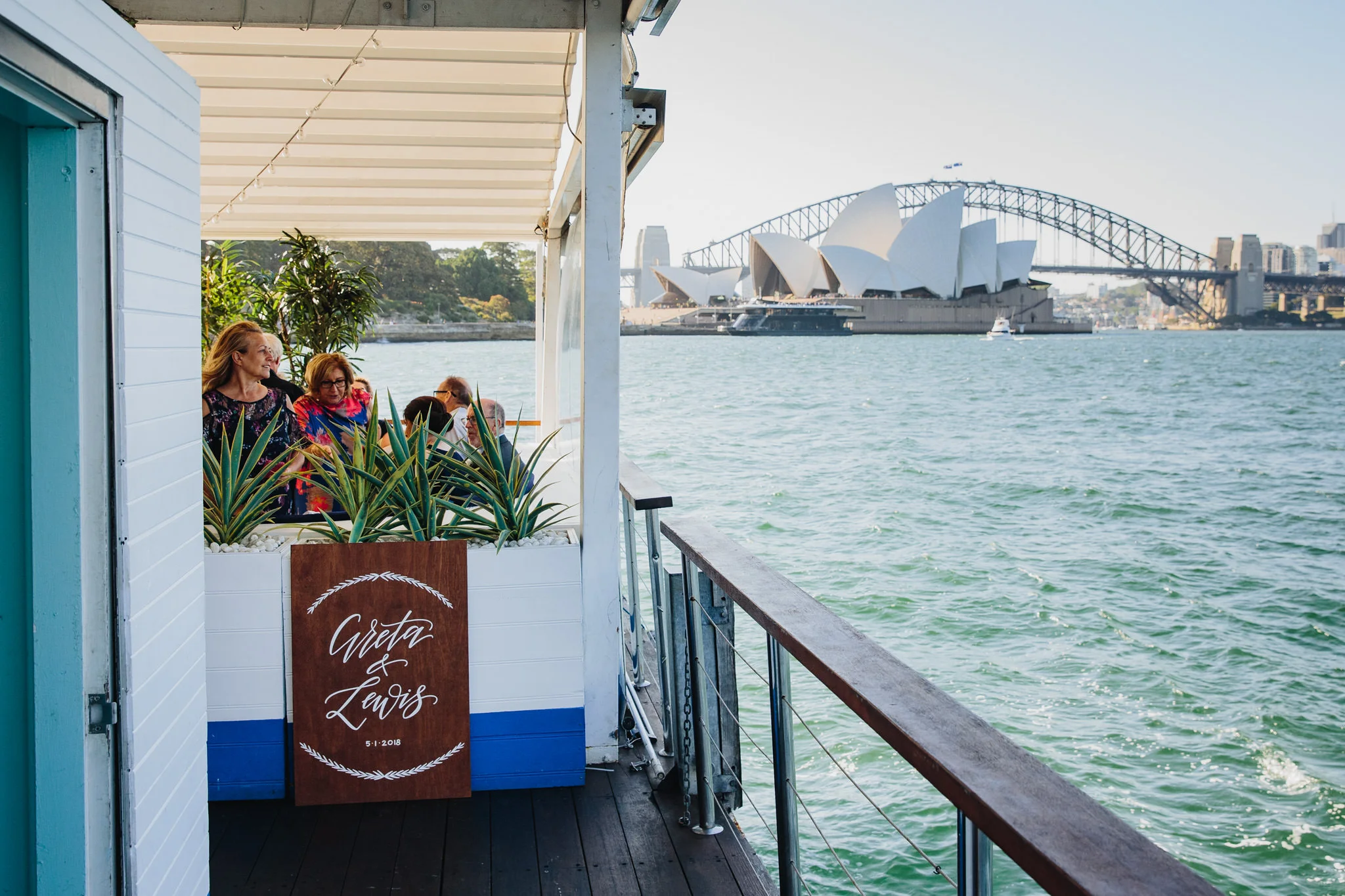 Wedding at The Island Sydney Harbour