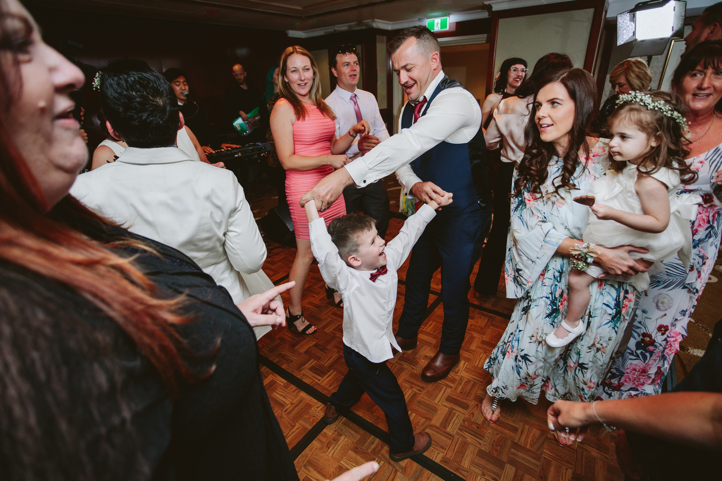Guests dancing at Shangri-La Sydney