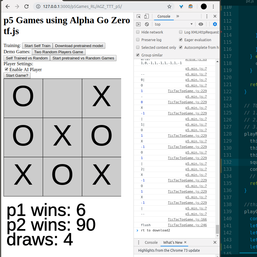 From-scratch implementation of AlphaZero for Connect4, by Wee Tee Soh