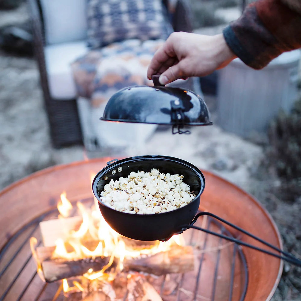 Grill Popcorn Popper - $35