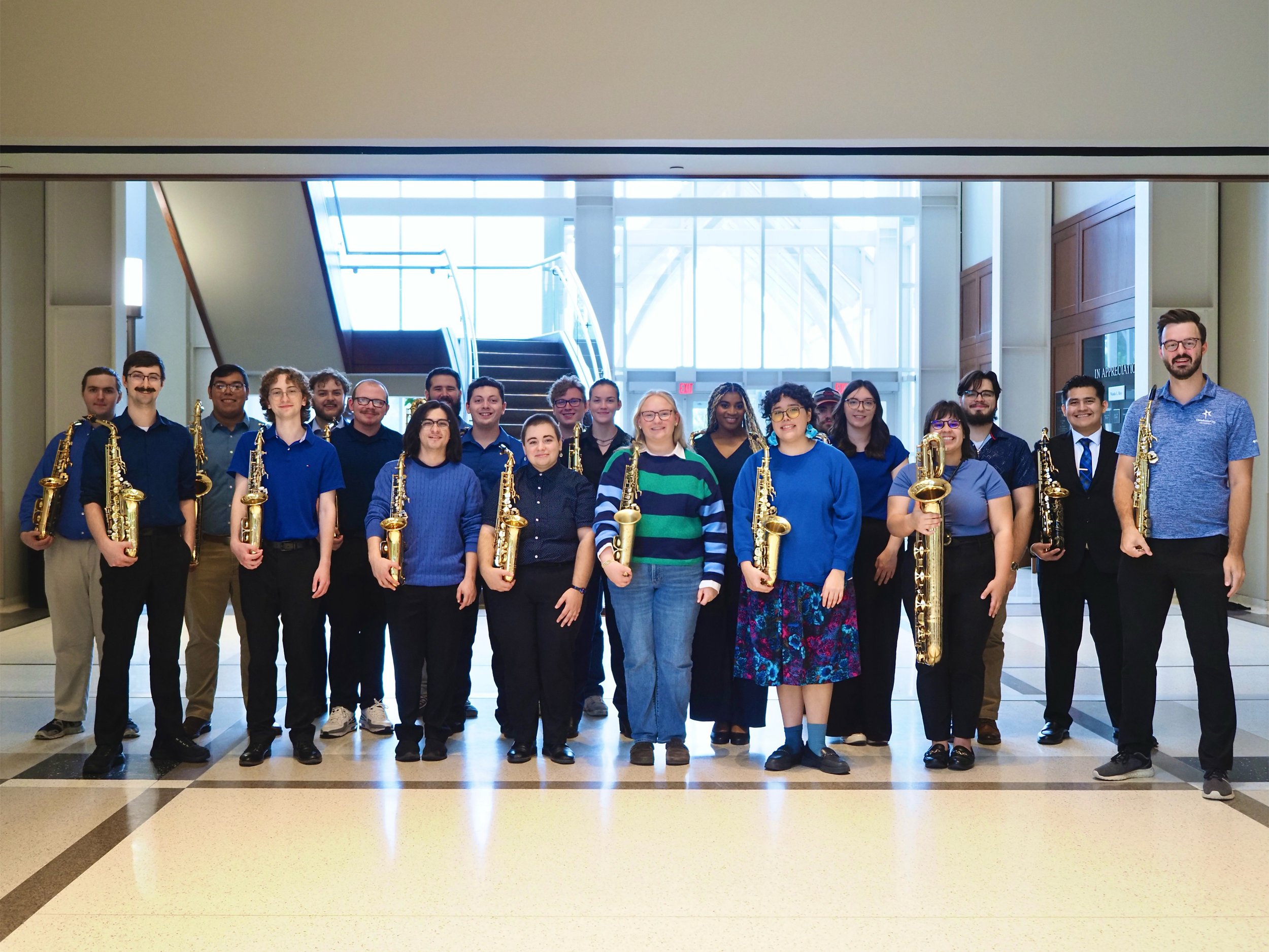 The Fall 2025 OCU Saxophone Studio