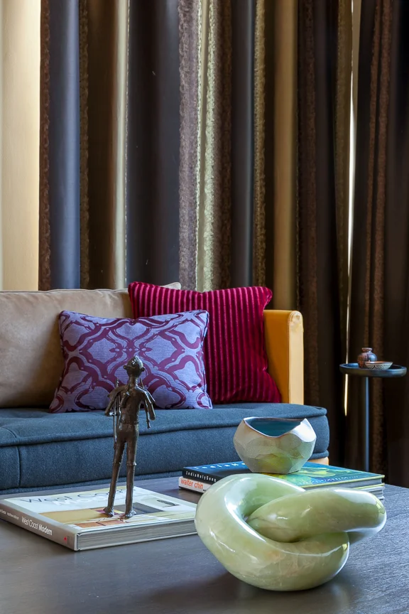 Hillsborough living room details. Jana Magginetti Interior Design