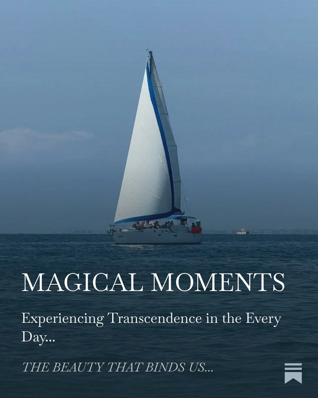 Read my latest post on the magical moments that inspire us. Substack link in bio.