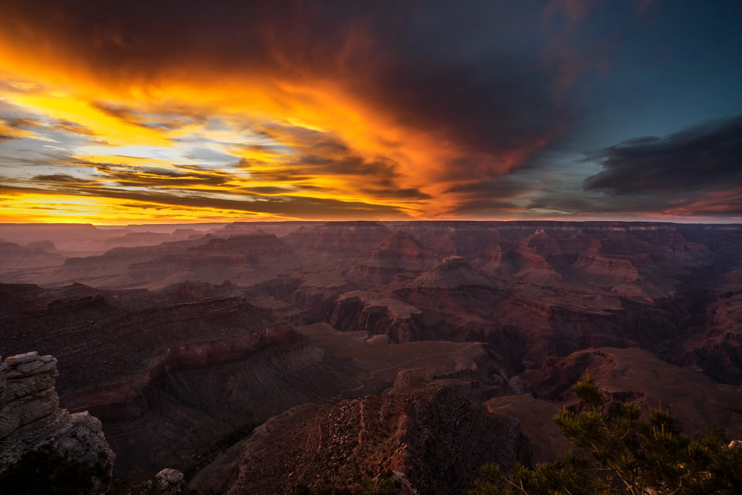 Anatomy of a composition Grand Canyon