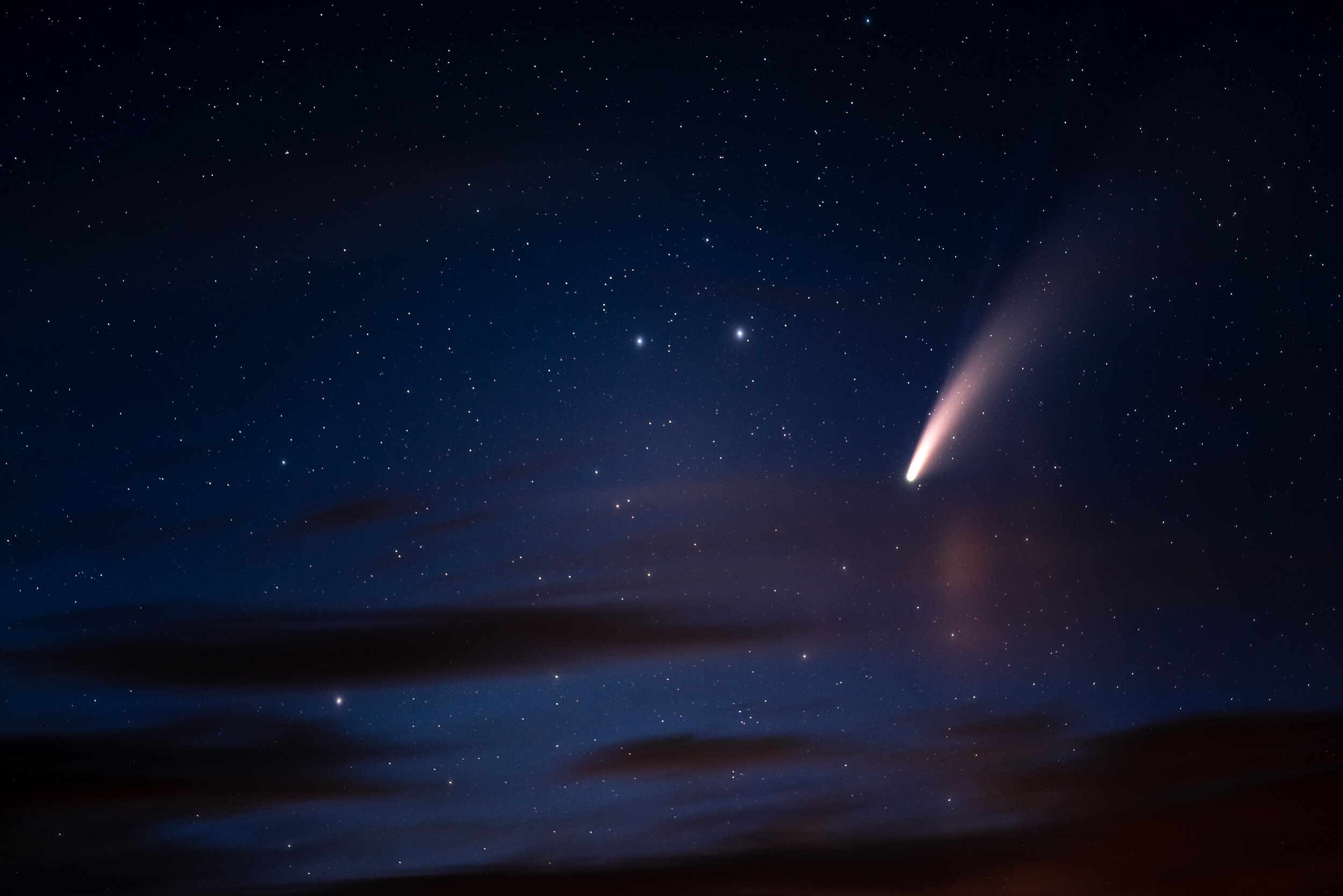 Comet C/2020 F3 - Juniper Pass