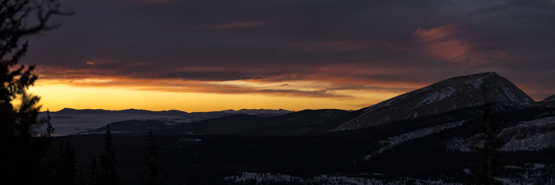  No wonder they came searching for gold. The Sangre de Cristos viewed from the north. You can fill this scene in with so many different stories about the Spanish, the trappers, the missionaries, the miners and the wayward, but this is the land of the