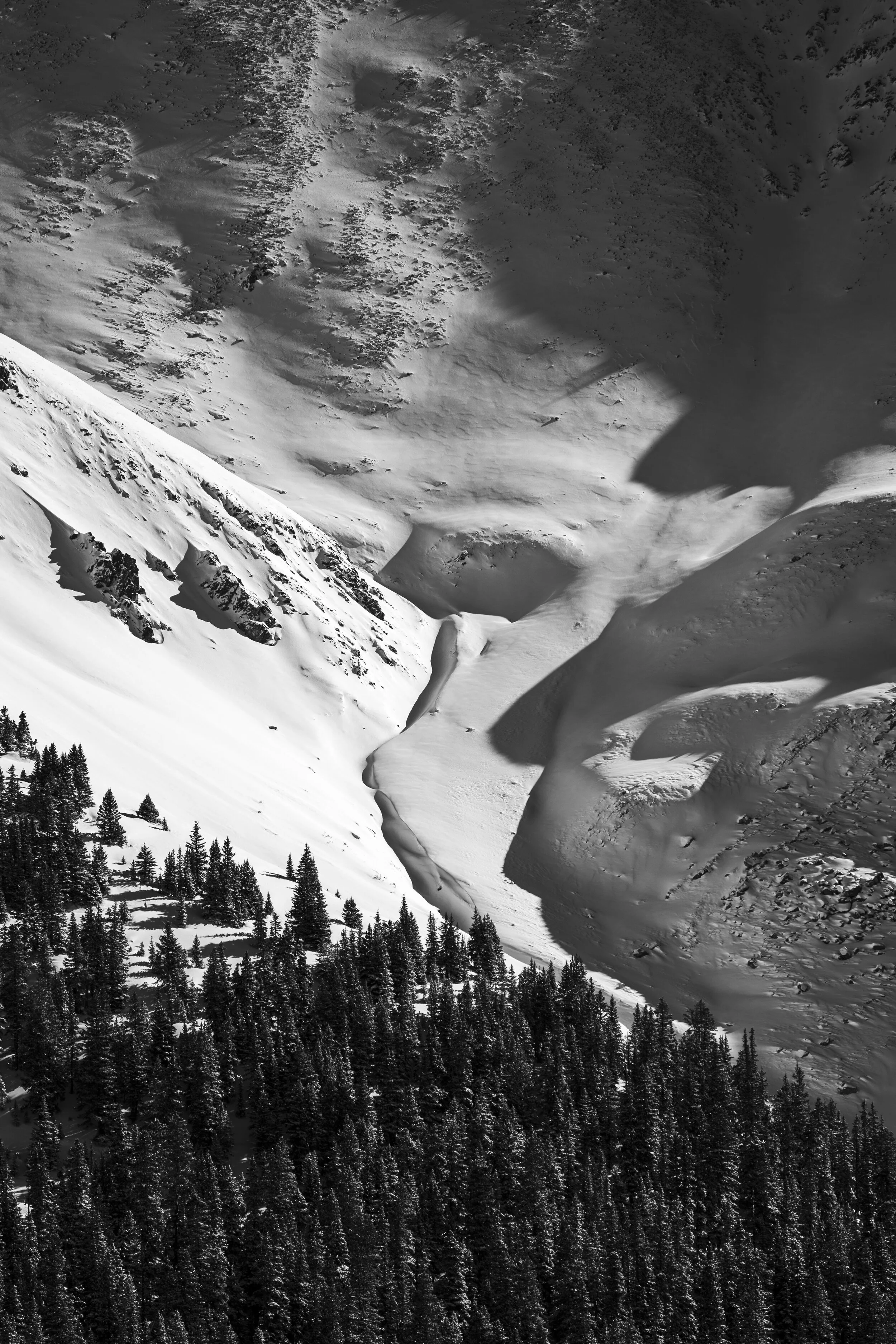 Loveland Pass - Vertical Panorama