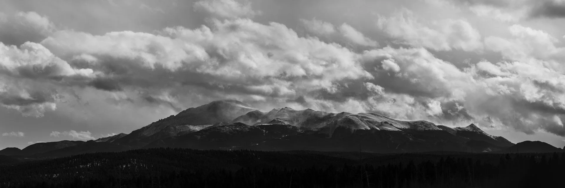 Anatomy of a Composition - Pikes Peak Winter (Panorama)