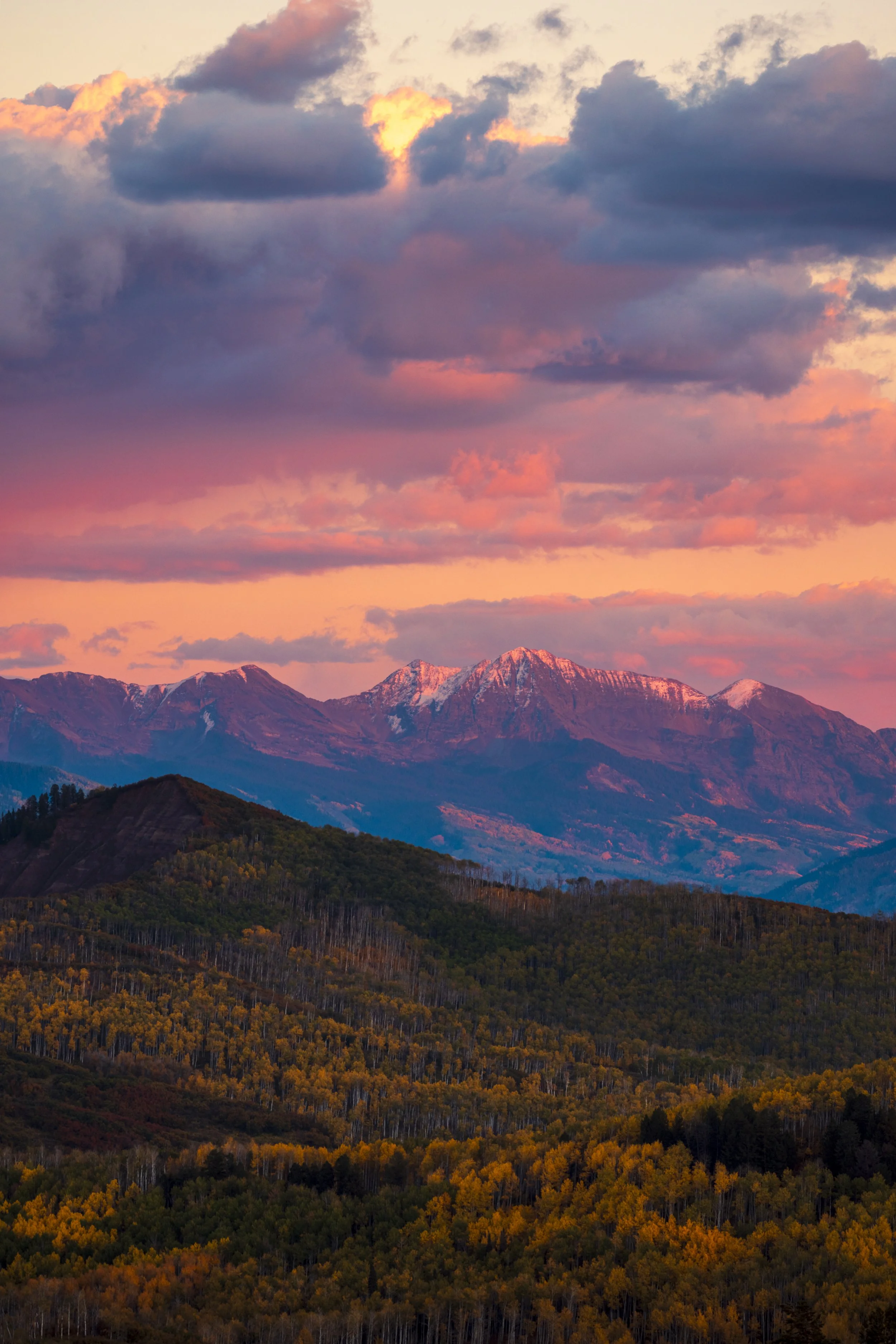 Fall Color Tour 2022 - Grand Mesa Sunset