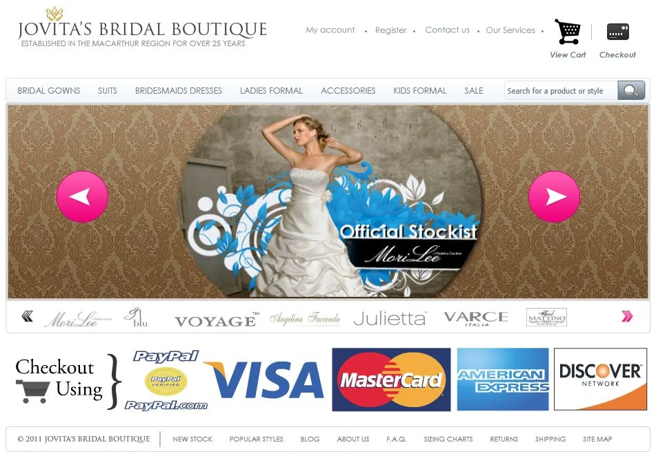 Online store eCommerce 