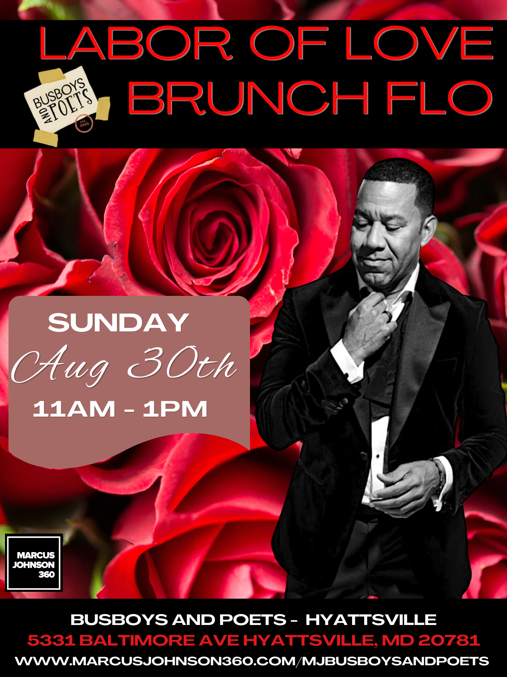 Labor of Love Brunch FLO at Busboys &amp; Poets Hyattsville
