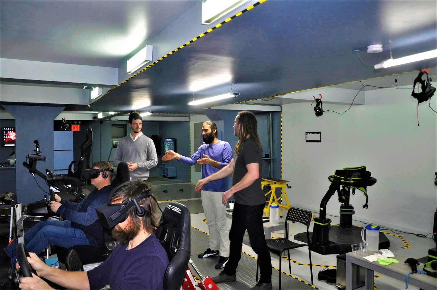 Full Motion VR Flight Simulator — Hubneo - Virtual Reality in NYC