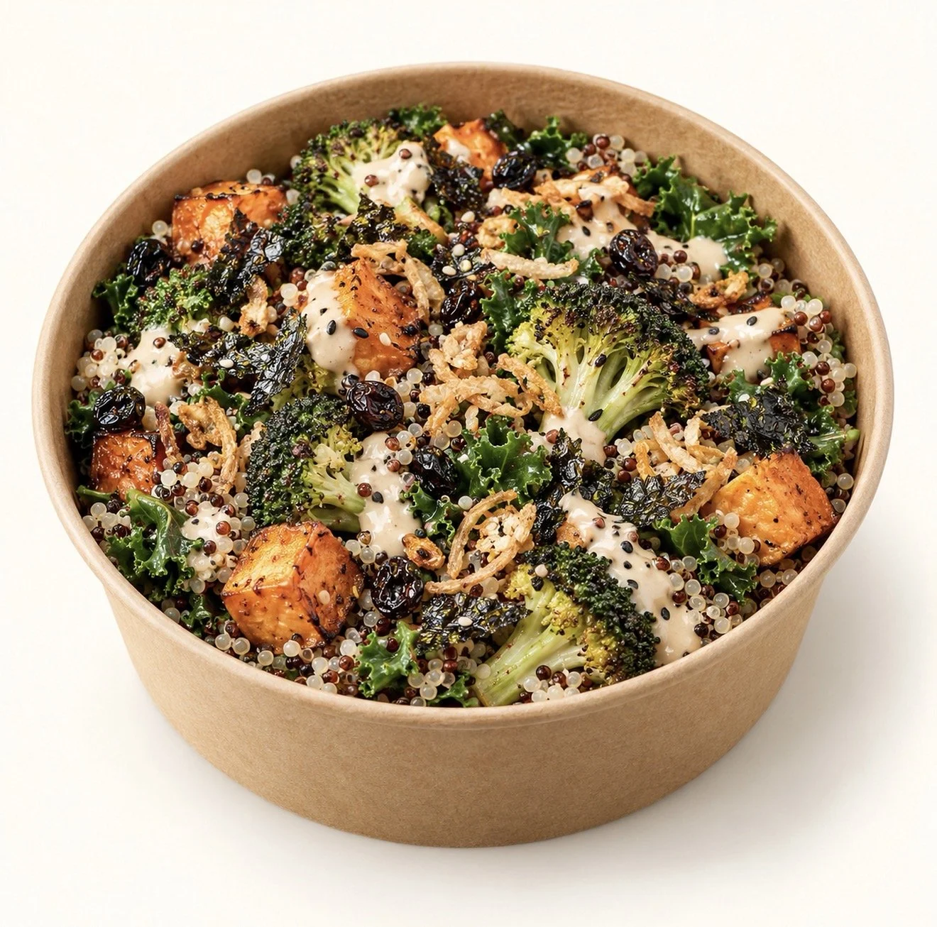 Roasted vegetable and quinoa salad
