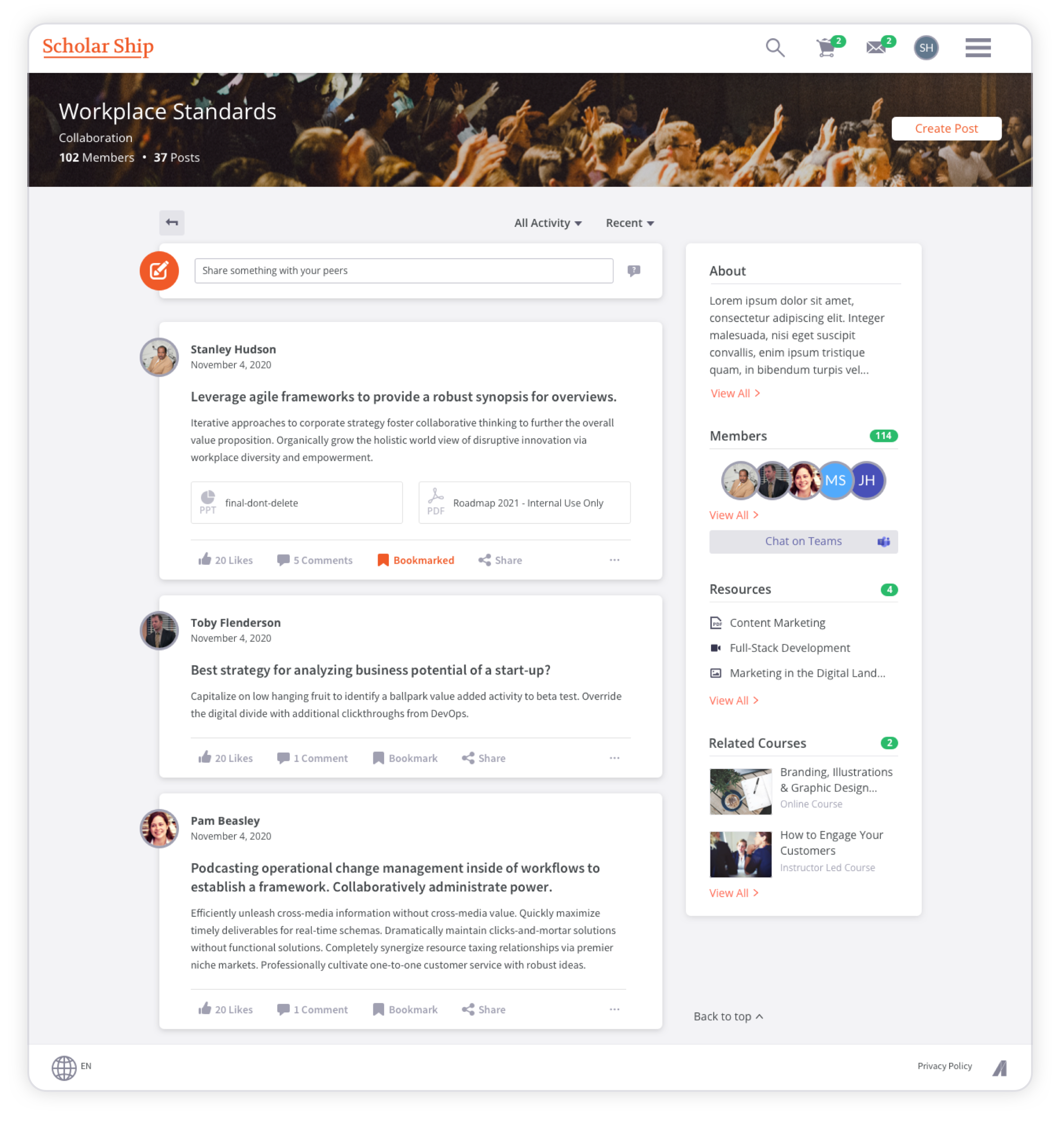 Question with answers