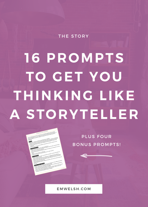 365 Story Ideas To Help You Brainstorm E M Welsh