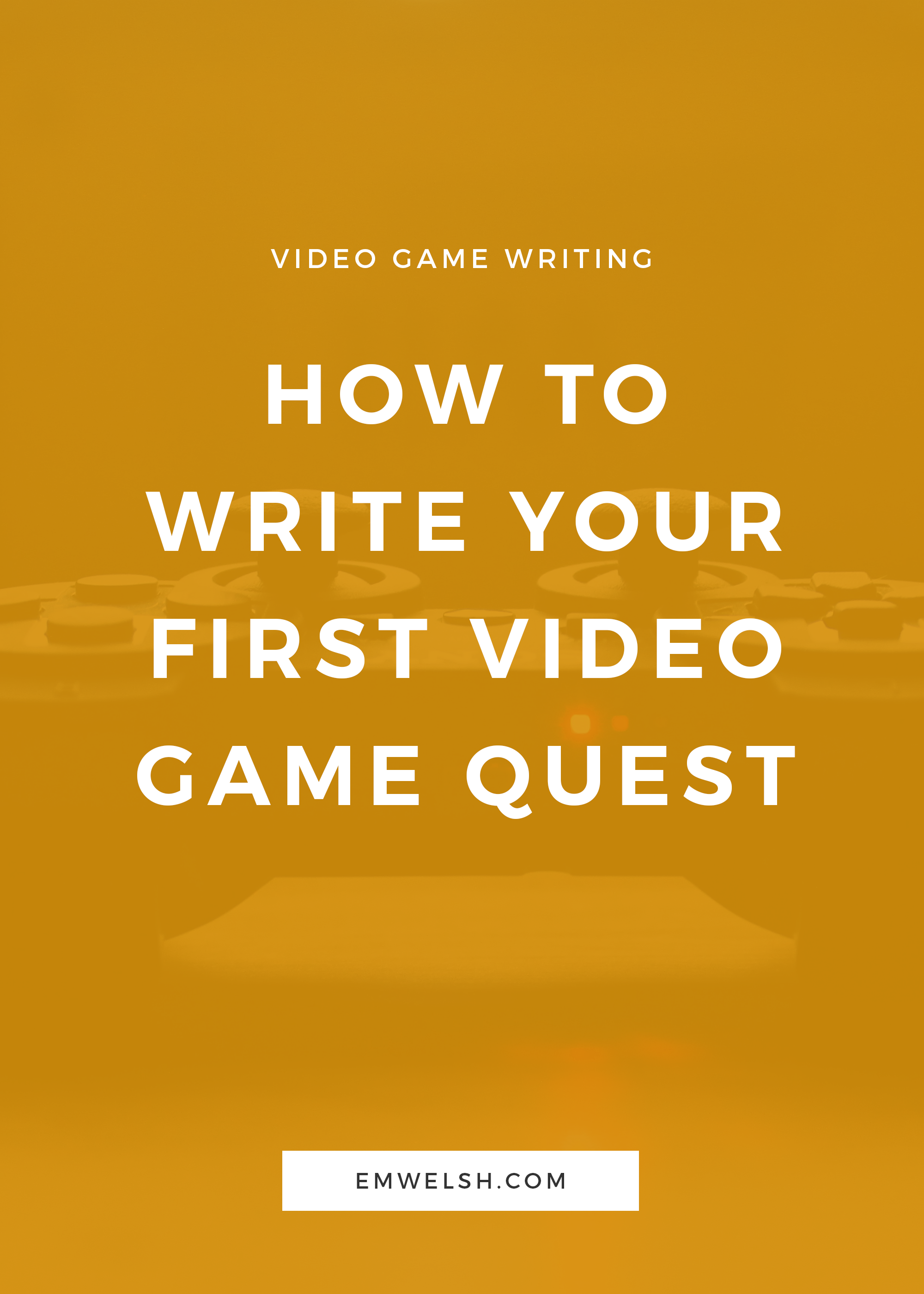 how to write a good game story