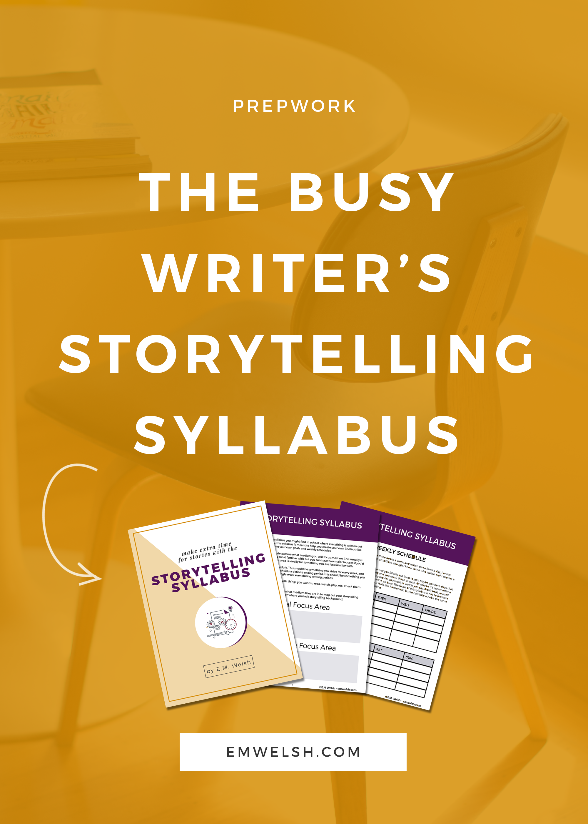 The Busy Writer's Storytelling Syllabus