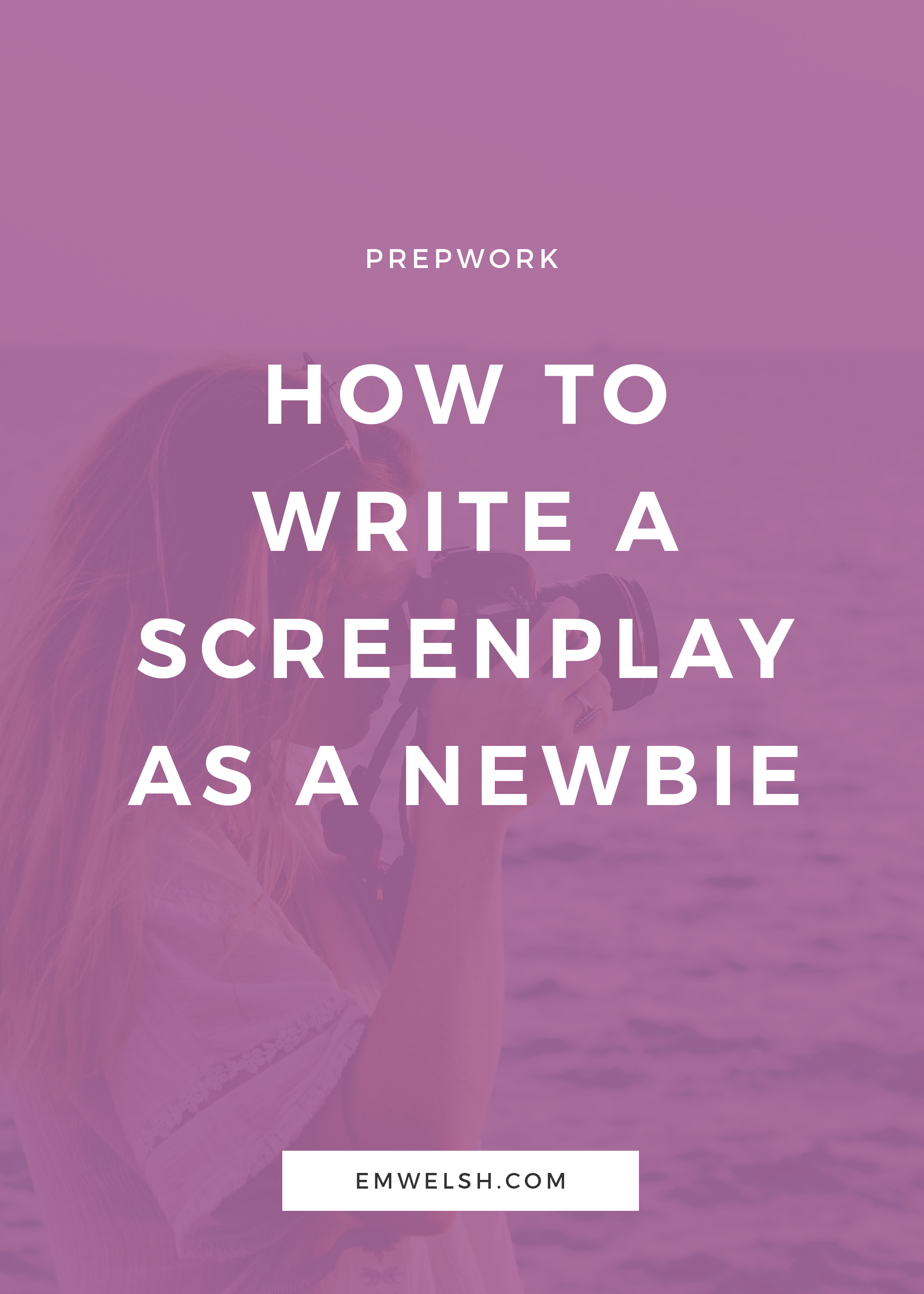 Write a Screenplay