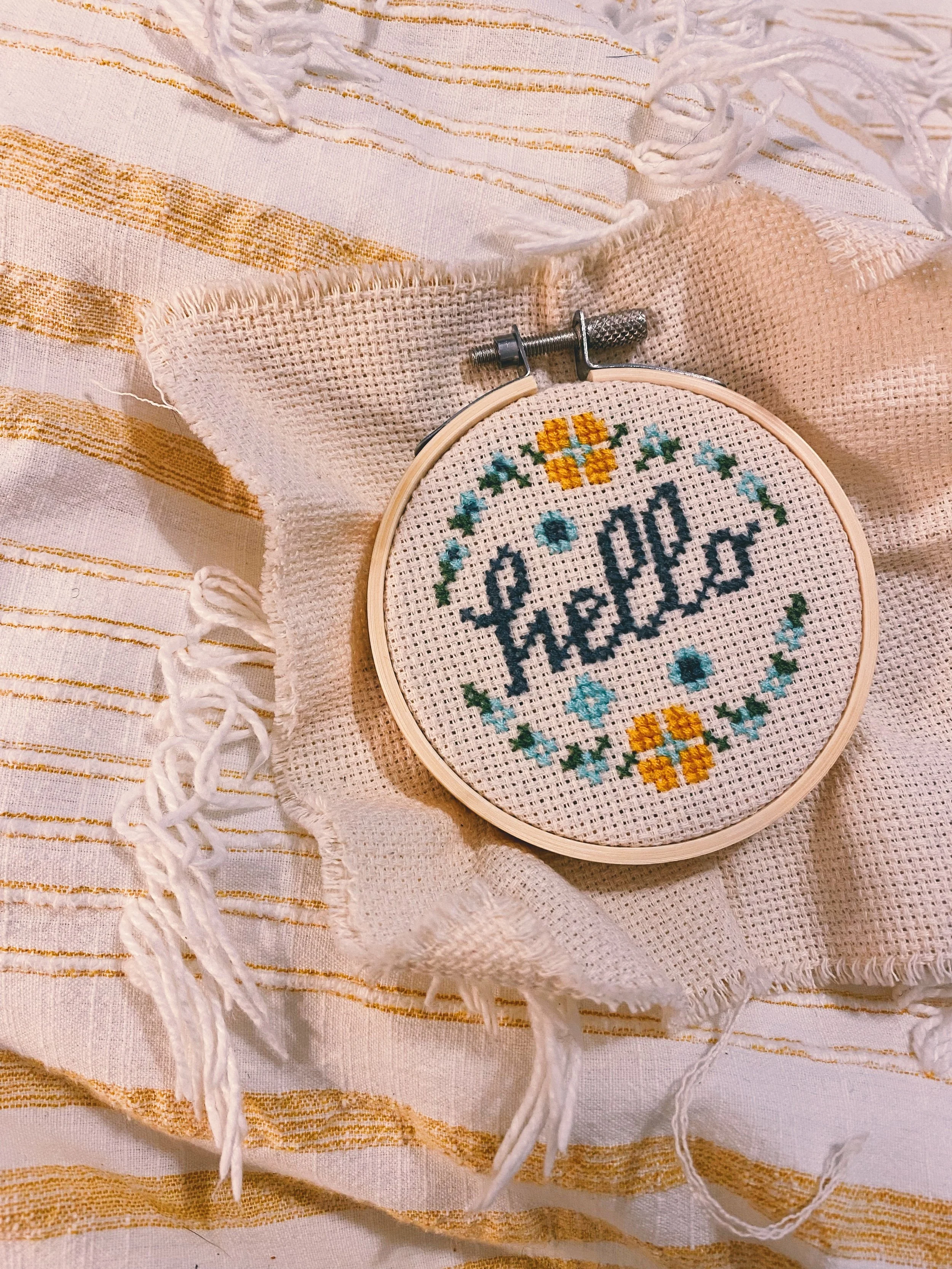 My first cross stitch project