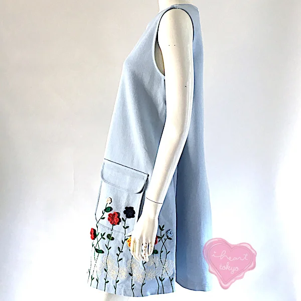 vivetta blue dress side heart.jpg