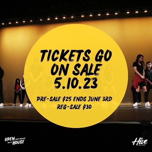 ‼️Our end of year showcase is coming up, and tickets become available tomorrow May 10th ✨✨

We can&rsquo;t wait to announce our guest performances, highlighting some amazing choreographers from our community and showcase our talented kids program! 

