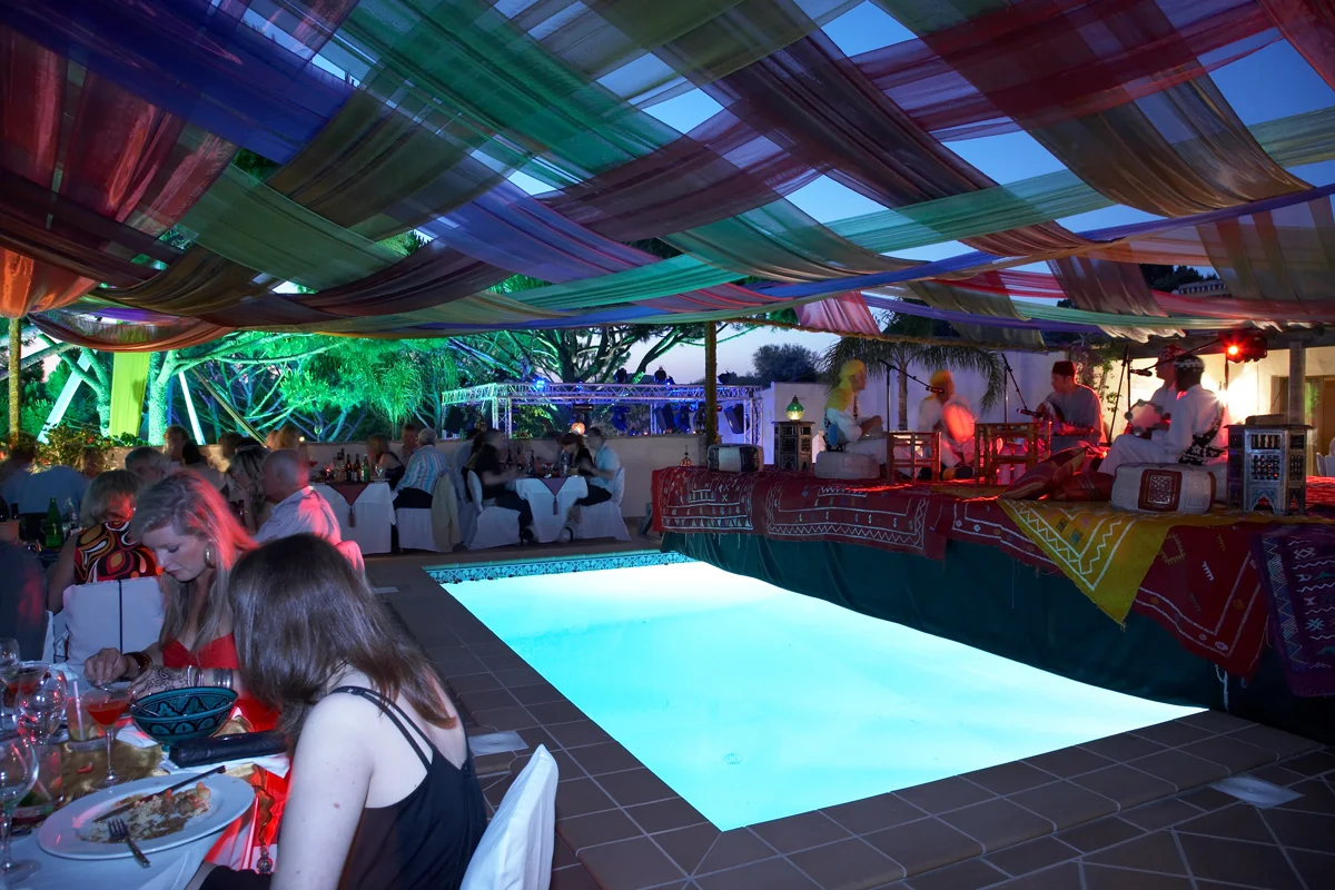 Moroccan Event produced by Joe Blackman MBE