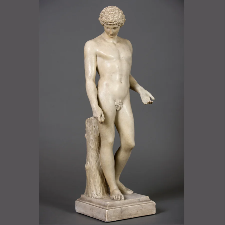 3918_A_19th_German_plaster_figure_of_Antinous__A.jpg