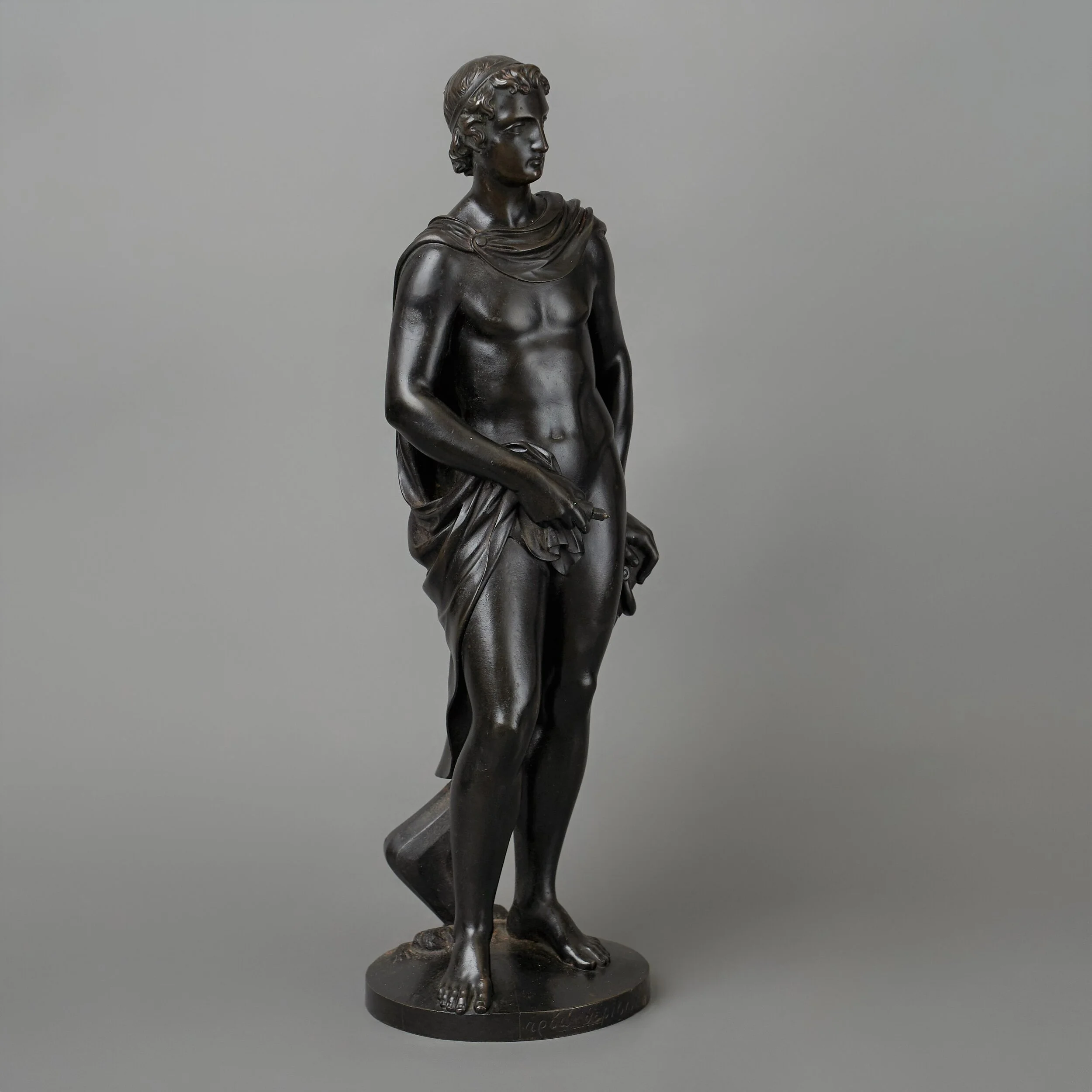 A 19th century bronze statue of Lord Byron — Nicholas Gifford-Mead