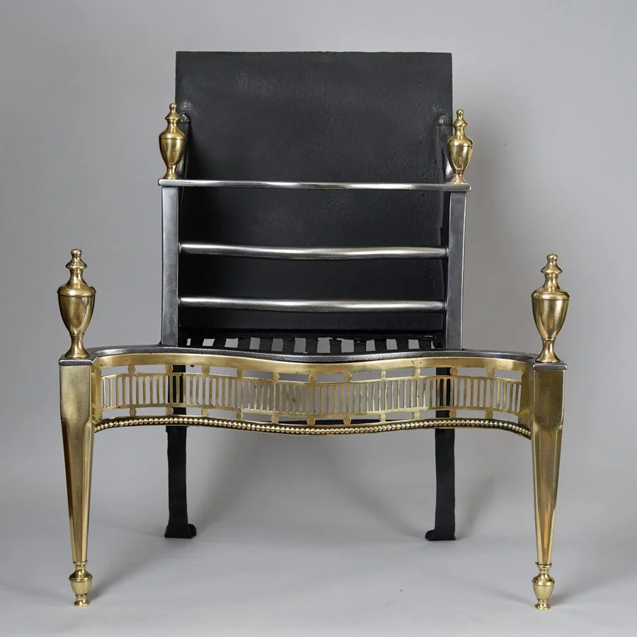 4387 An 18thc brass and wrought iron firegrateWeb.jpg